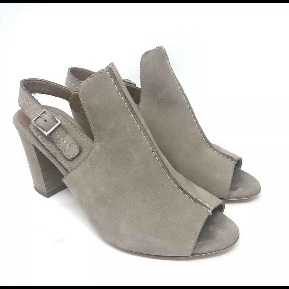 Firenze Studio Tango Slingback Heels Made Italy